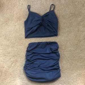 Velvet Two-Piece Set